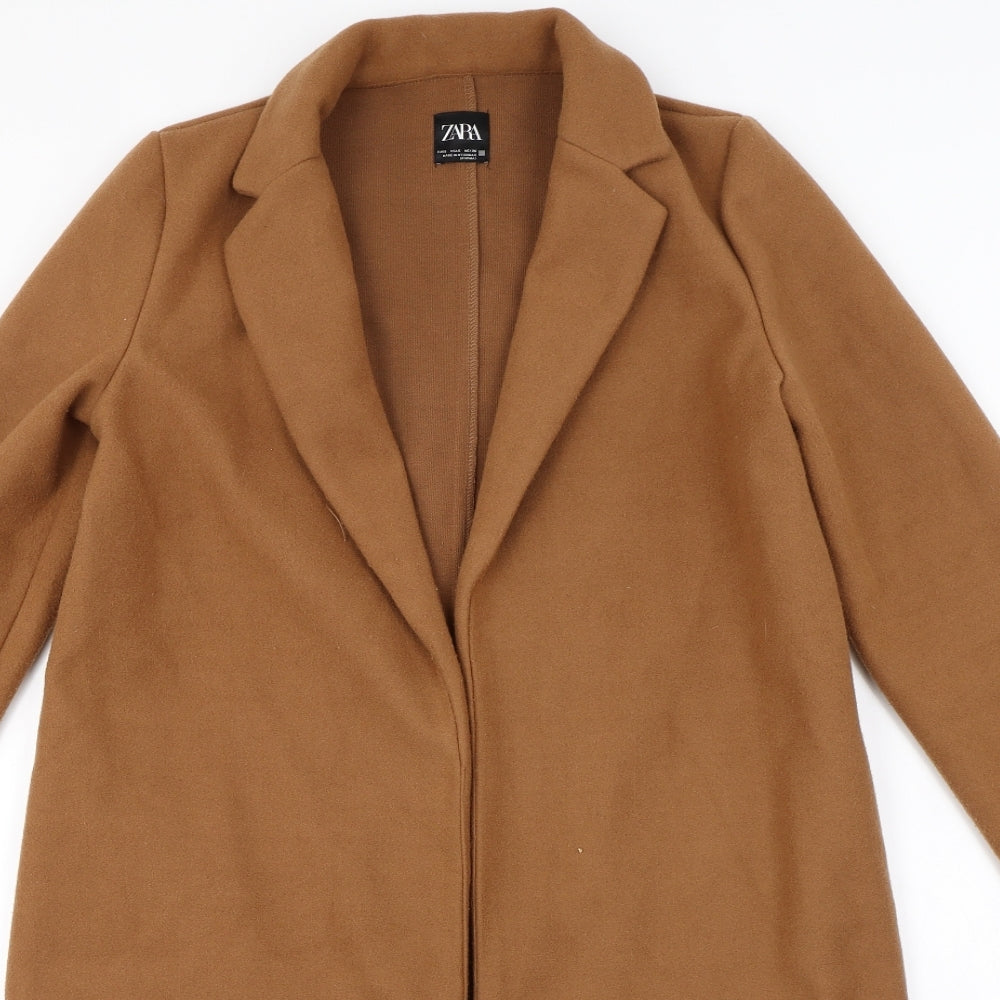 Zara Womens Brown   Jacket Coat Size S