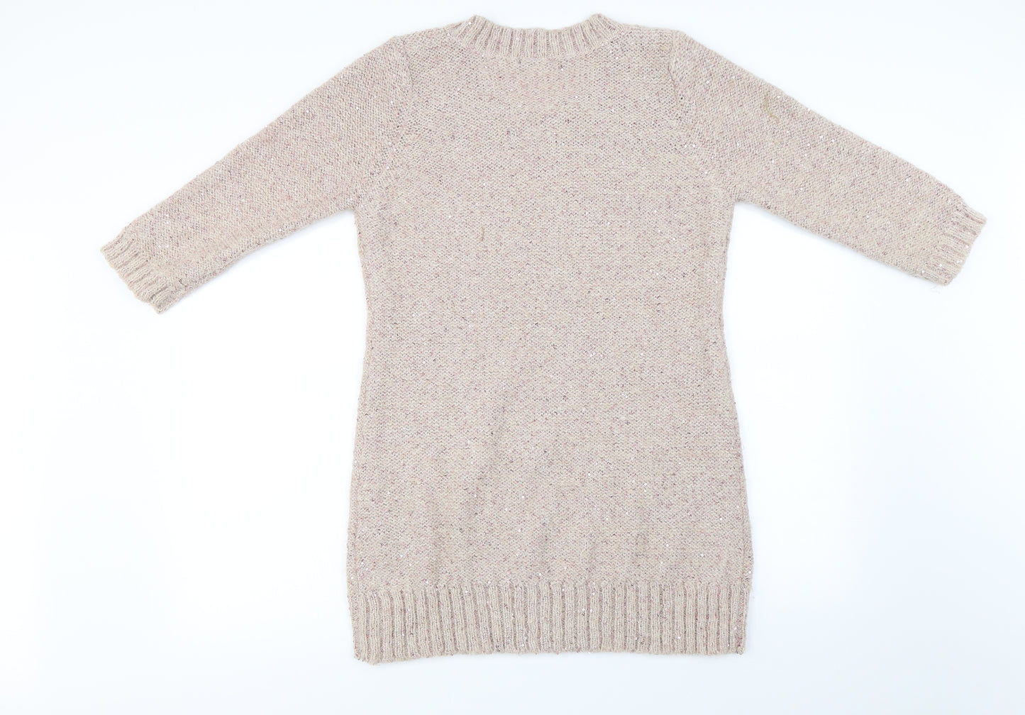 M&Co Womens Pink   Pullover Jumper Size M