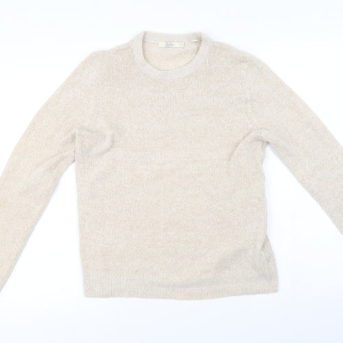 On Fire  Womens Beige   Pullover Jumper Size 14