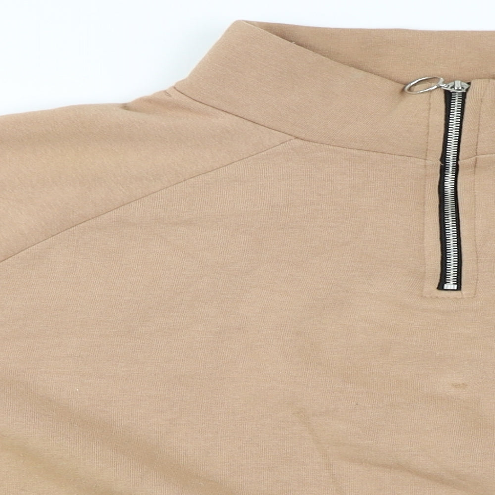 Primark  Womens Brown   Henley Jumper Size L
