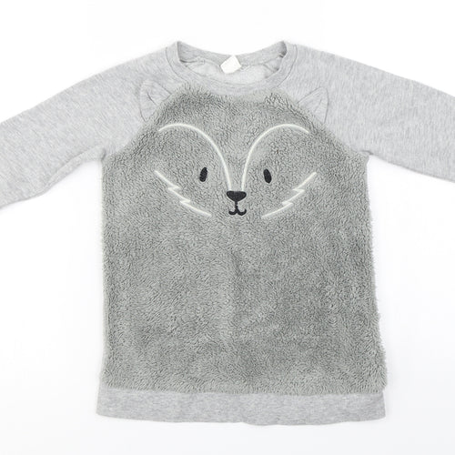 Gap Boys Grey   Pullover Jumper Size 5 Years