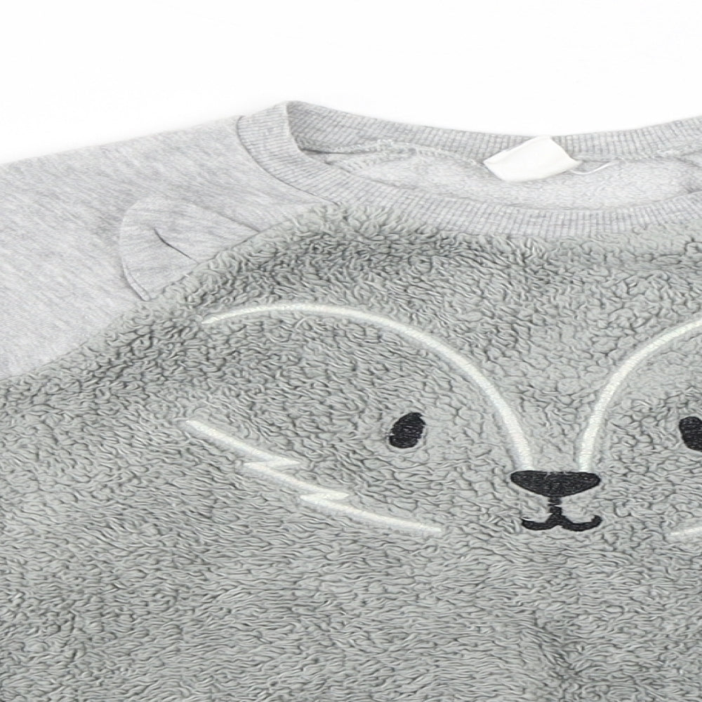 Gap Boys Grey   Pullover Jumper Size 5 Years