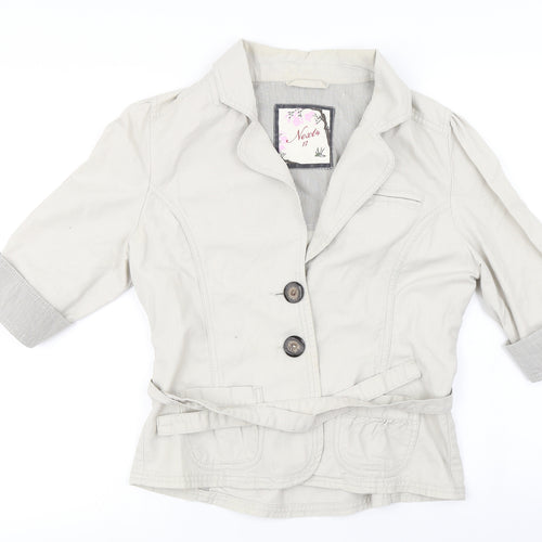 NEXT  Womens Beige   Jacket Coat Size 12