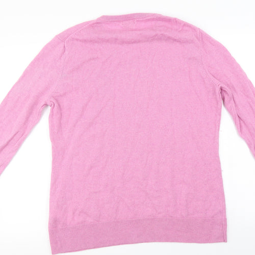 Munrospun  Mens Pink   Pullover Jumper Size XL