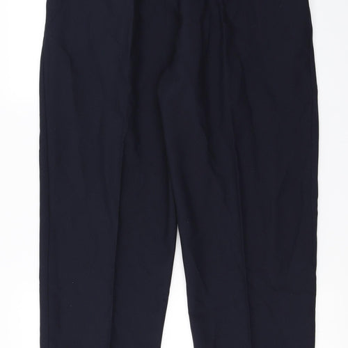 Preworn  Womens Blue   Trousers  Size 32 in L24 in