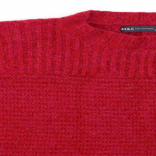 Marks and Spencer  Womens Red   Pullover Jumper Size L