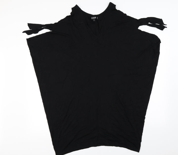 Debenhams Womens Black   Basic T-Shirt Size L
