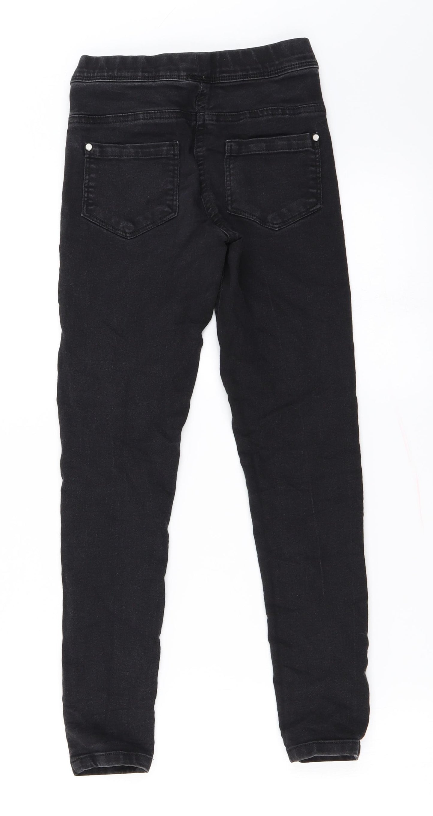 pep&co Girls Black   Skinny Jeans Size 8-9 Years