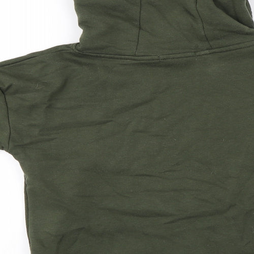 Primark  Girls Green   Pullover Hoodie Size 9-10 Years