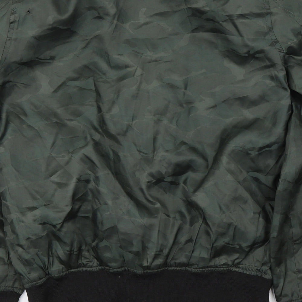 ASOS  Mens Green Camouflage  Jacket Coat Size XS
