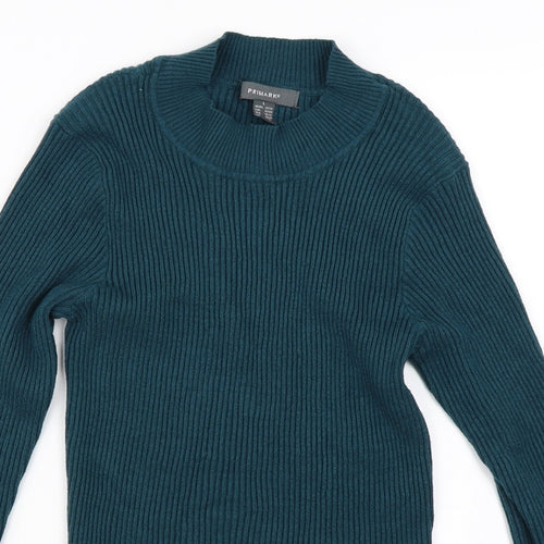 Primark Womens Green   Pullover Jumper Size L