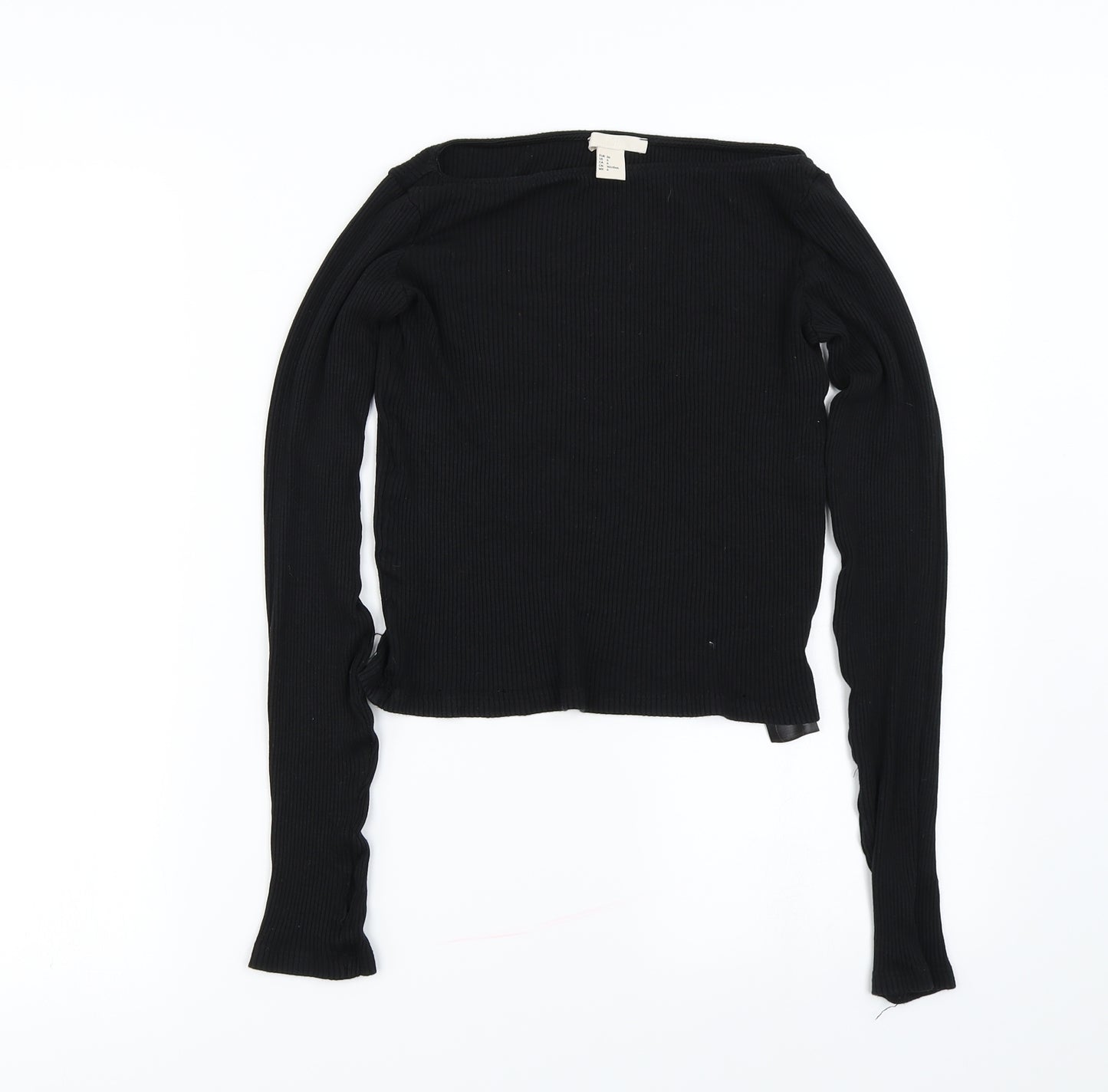 H&M Womens Black   Pullover Jumper Size 6