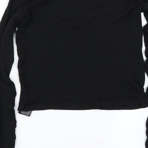 H&M Womens Black   Pullover Jumper Size 6