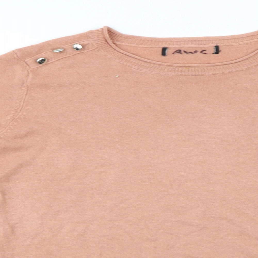 Atmosphere Womens Orange   Pullover Jumper Size 8