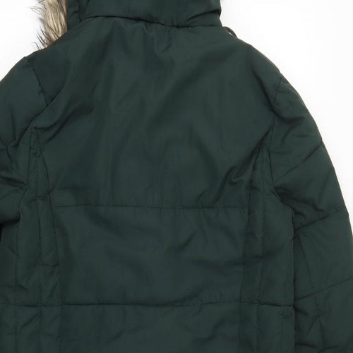 Dorothy Perkins Womens Green   Parka Coat Size 14