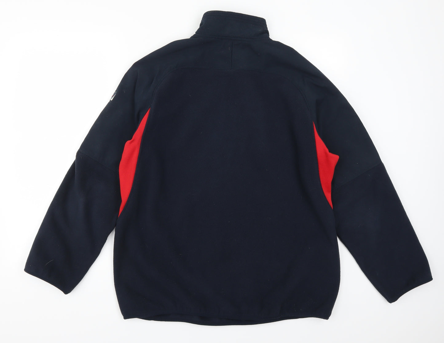 Nike Mens Blue  Fleece Jacket  Size M  - Red