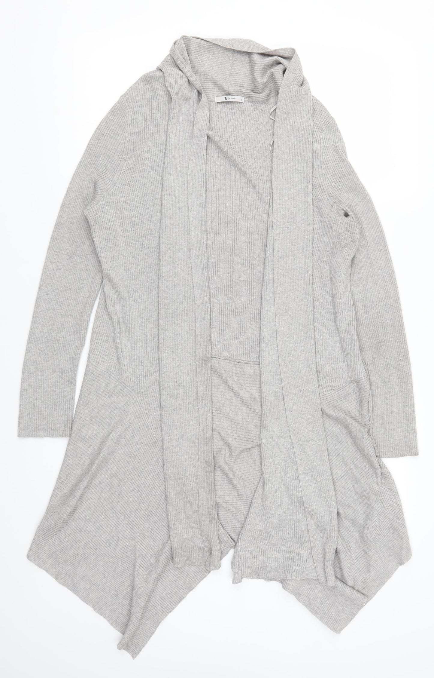 TU Womens Grey   Cardigan Jumper Size 18