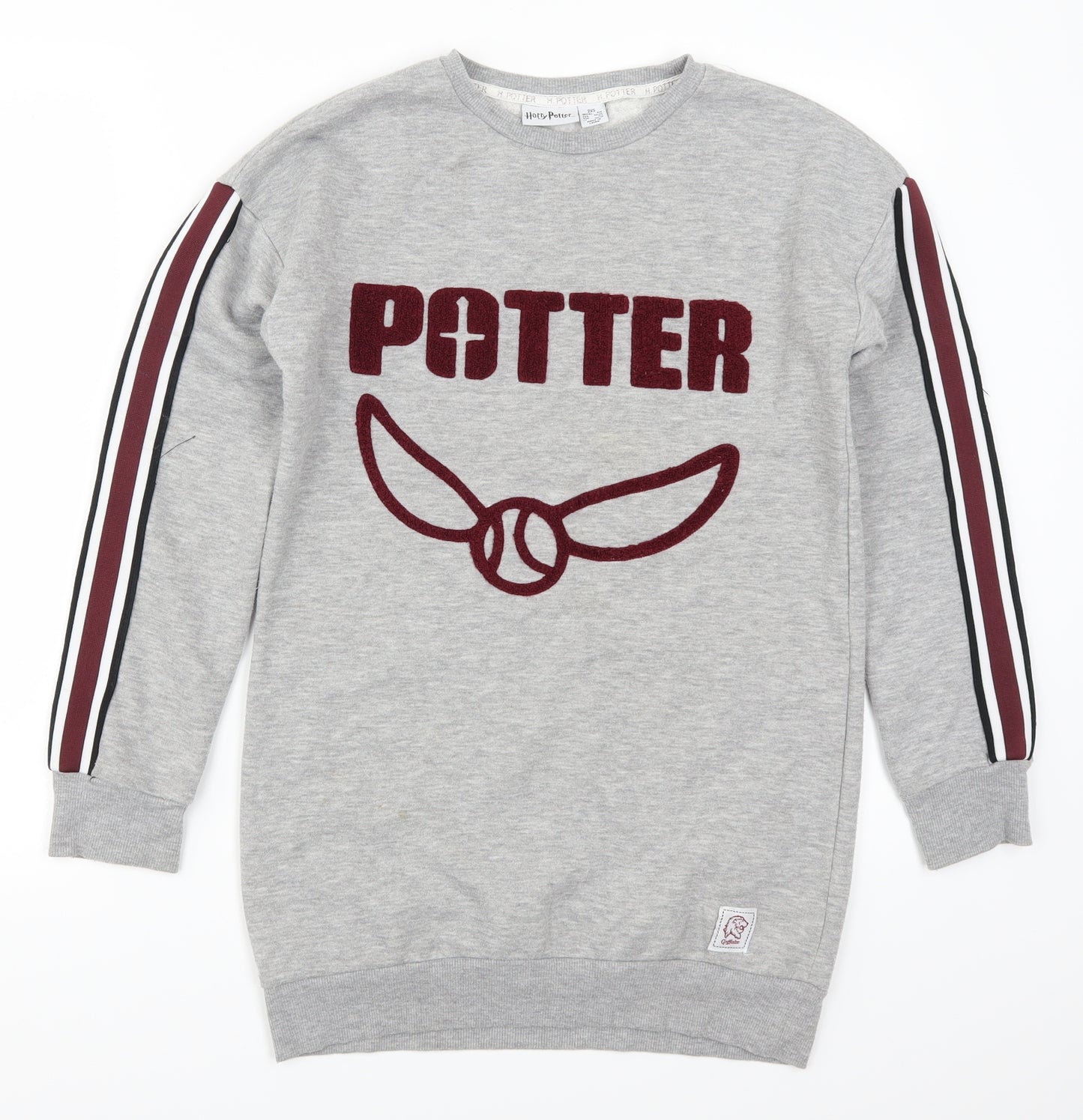 Primark Womens Grey   Pullover Sweatshirt Size 4  - Harry Potter