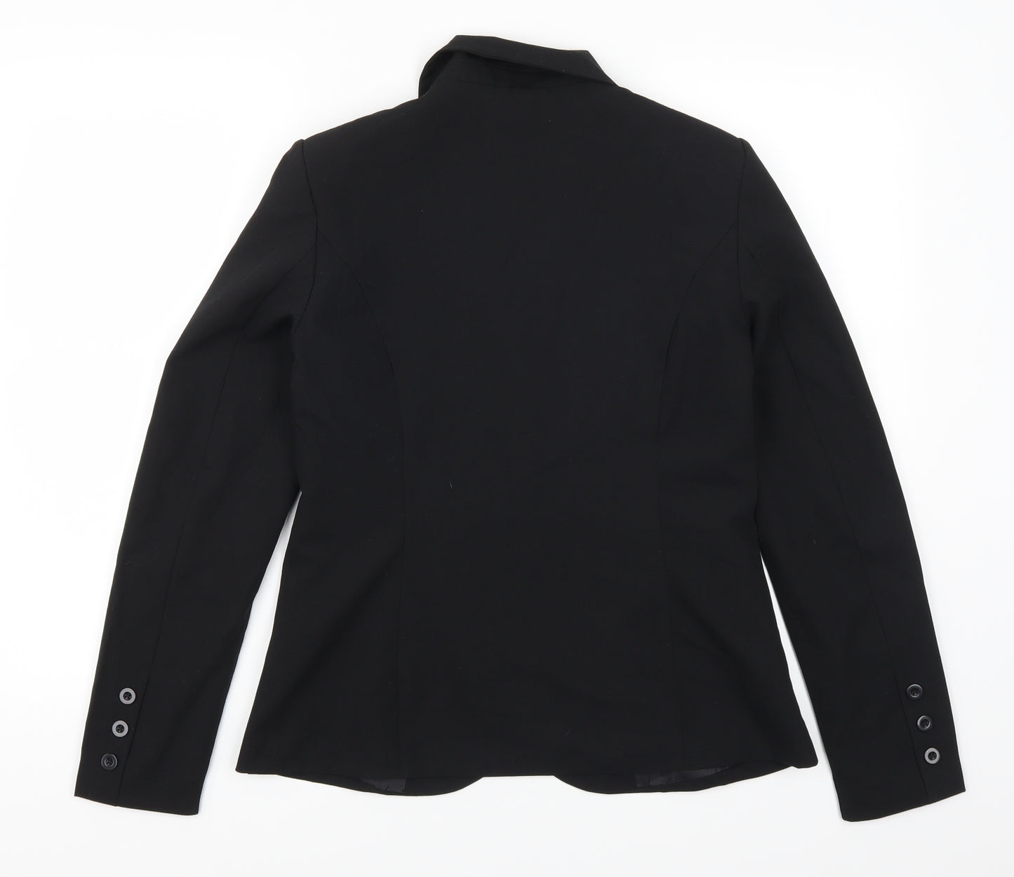 Fransa Womens Black   Jacket Suit Jacket Size 8