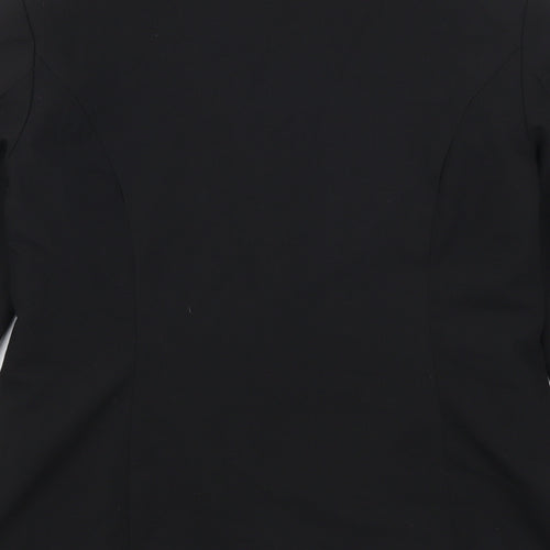 Fransa Womens Black   Jacket Suit Jacket Size 8