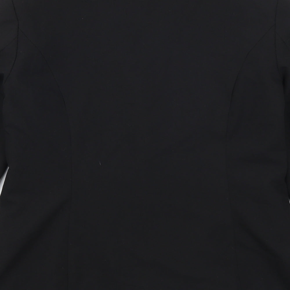 Fransa Womens Black   Jacket Suit Jacket Size 8