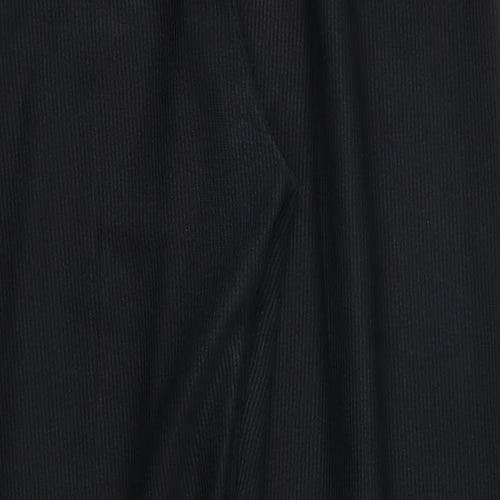 Preworn Womens Black   Trousers  Size 32 in L25 in