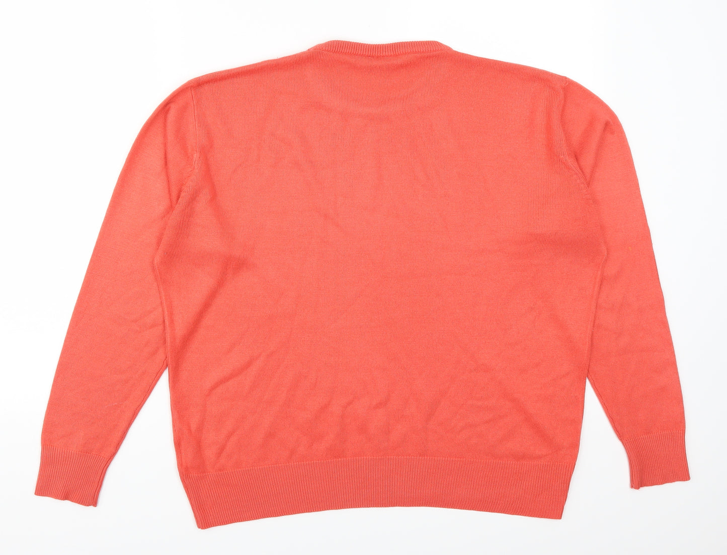 Paoluc Womens Pink   Pullover Jumper Size L