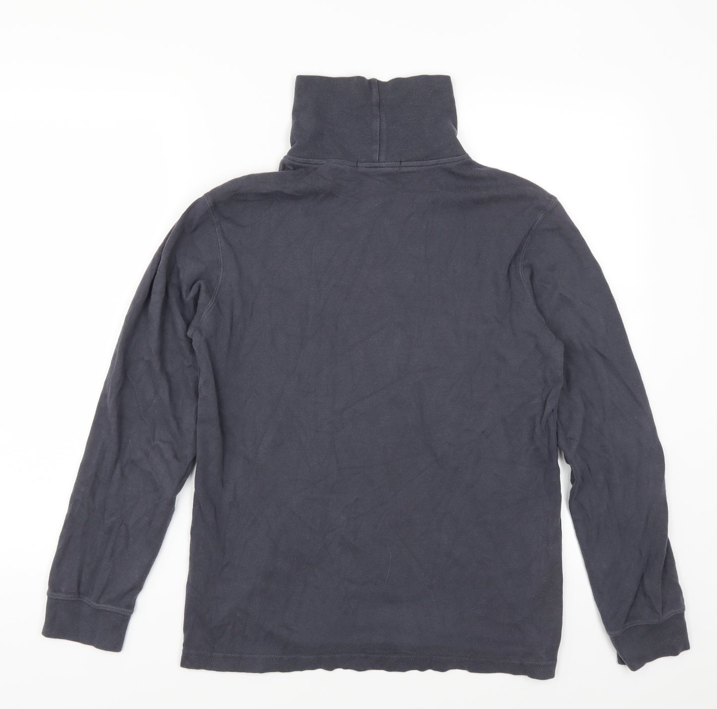 Hangten Mens Grey   Pullover Sweatshirt Size M