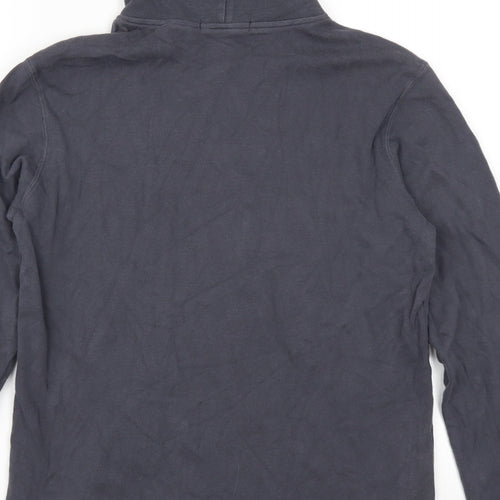 Hangten Mens Grey   Pullover Sweatshirt Size M