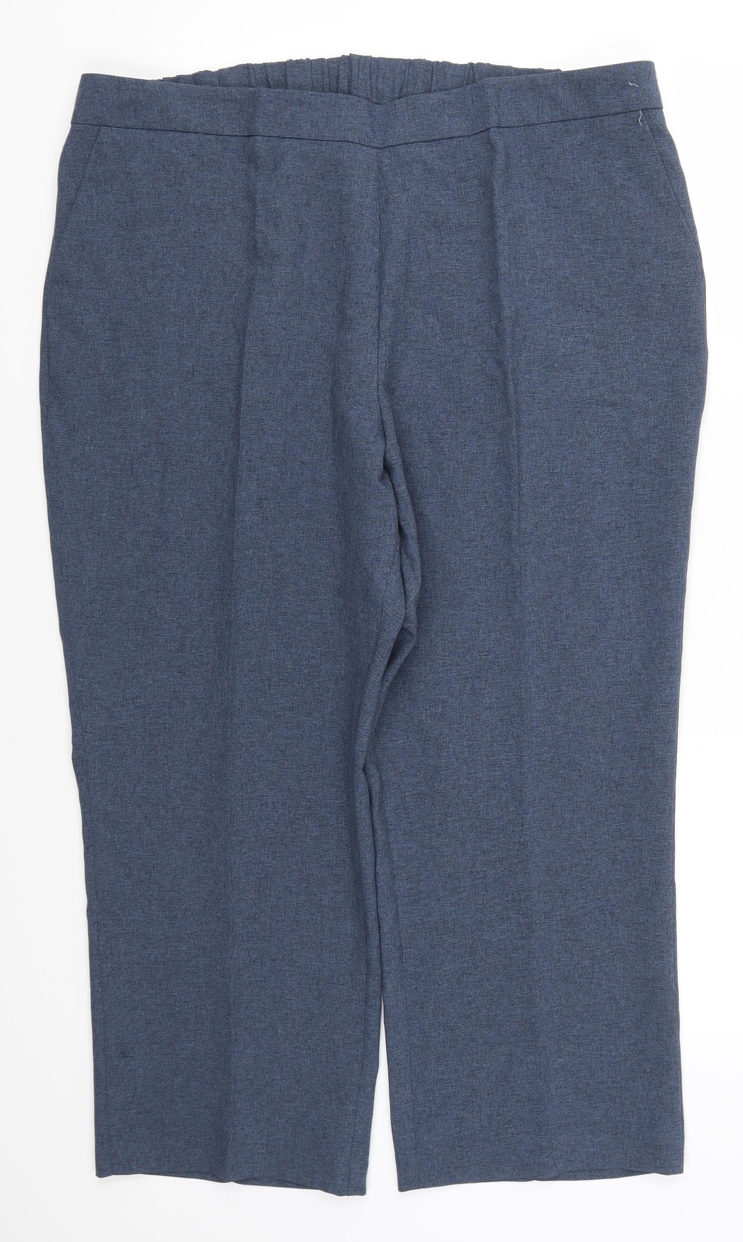 Bonmarché Womens Blue   Trousers  Size 20 L25 in