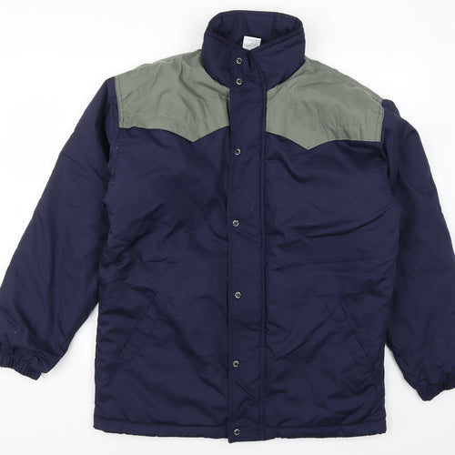 Preworn Womens Blue   Jacket Coat Size 16