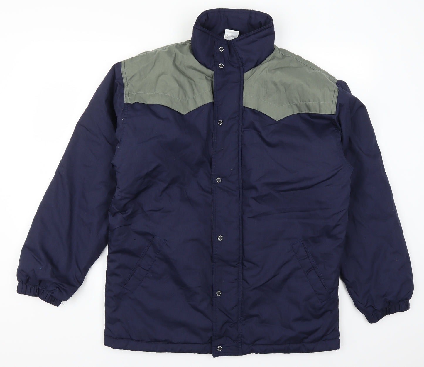 Preworn Womens Blue   Jacket Coat Size 16