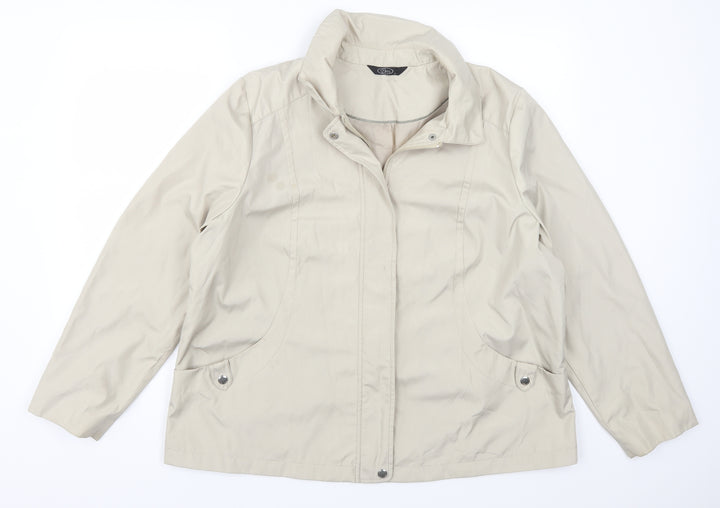 Bonmarché Womens Beige Jacket Size L