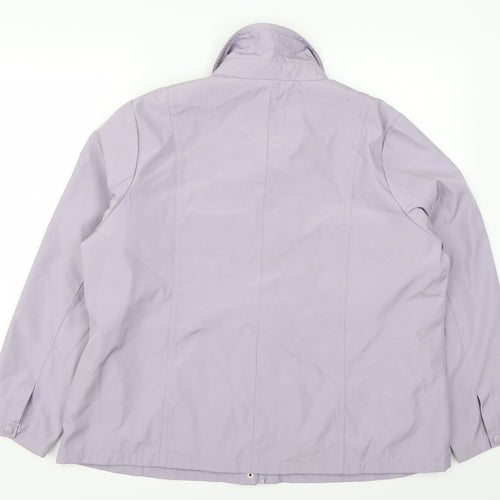 Bonmarché Womens Purple   Jacket Coat Size L