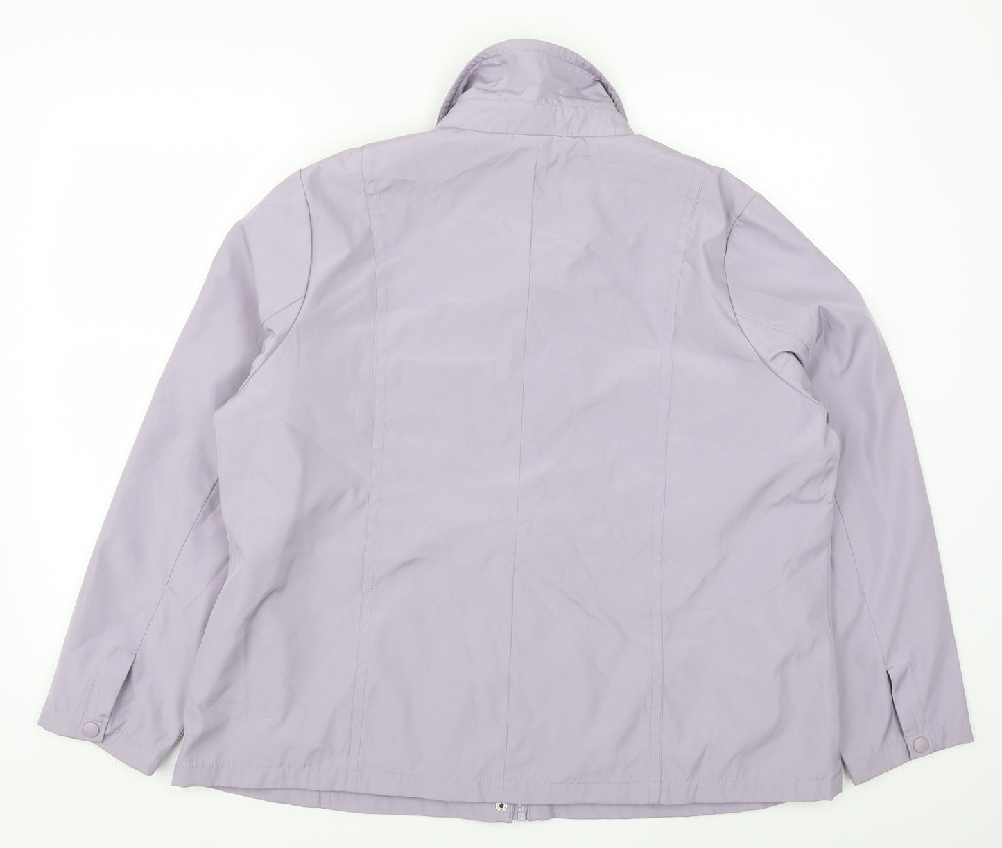 Bonmarché Womens Purple   Jacket Coat Size L