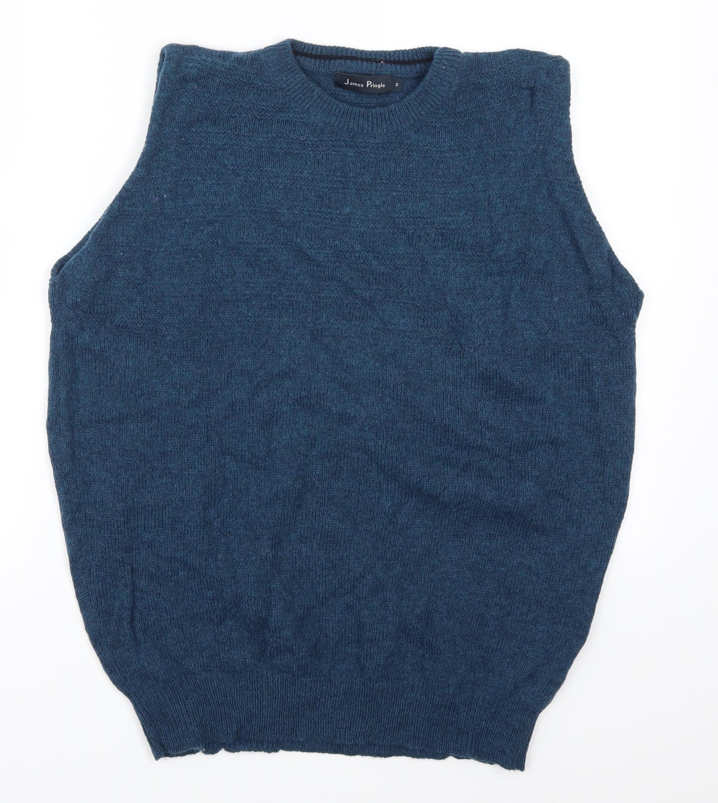 James Pringle Mens Blue   Vest Jumper Size S