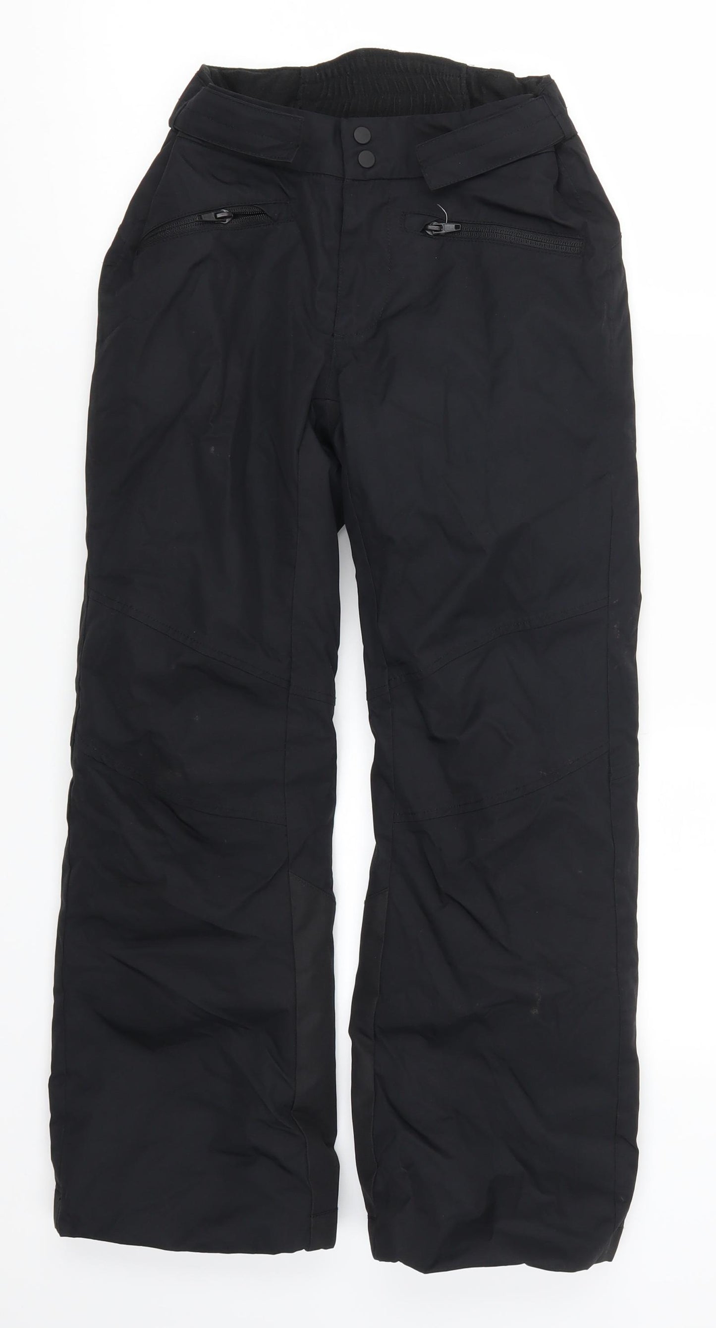 H&M Womens Black   Rain Trousers Trousers Size 10