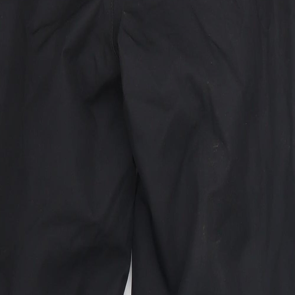 H&M Womens Black   Rain Trousers Trousers Size 10