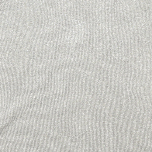 Mica Womens Grey   Basic T-Shirt Size 12