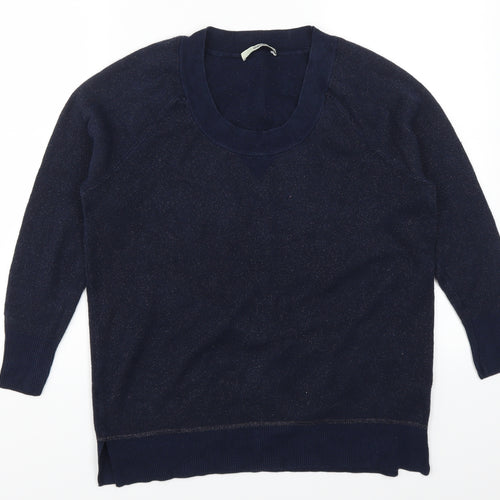 Oasis Womens Blue   Pullover Jumper Size S
