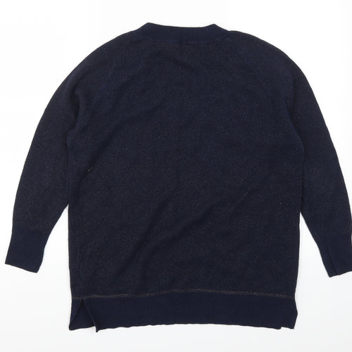 Oasis Womens Blue   Pullover Jumper Size S