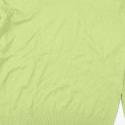 Janique Womens Green   Pullover Jumper Size 14