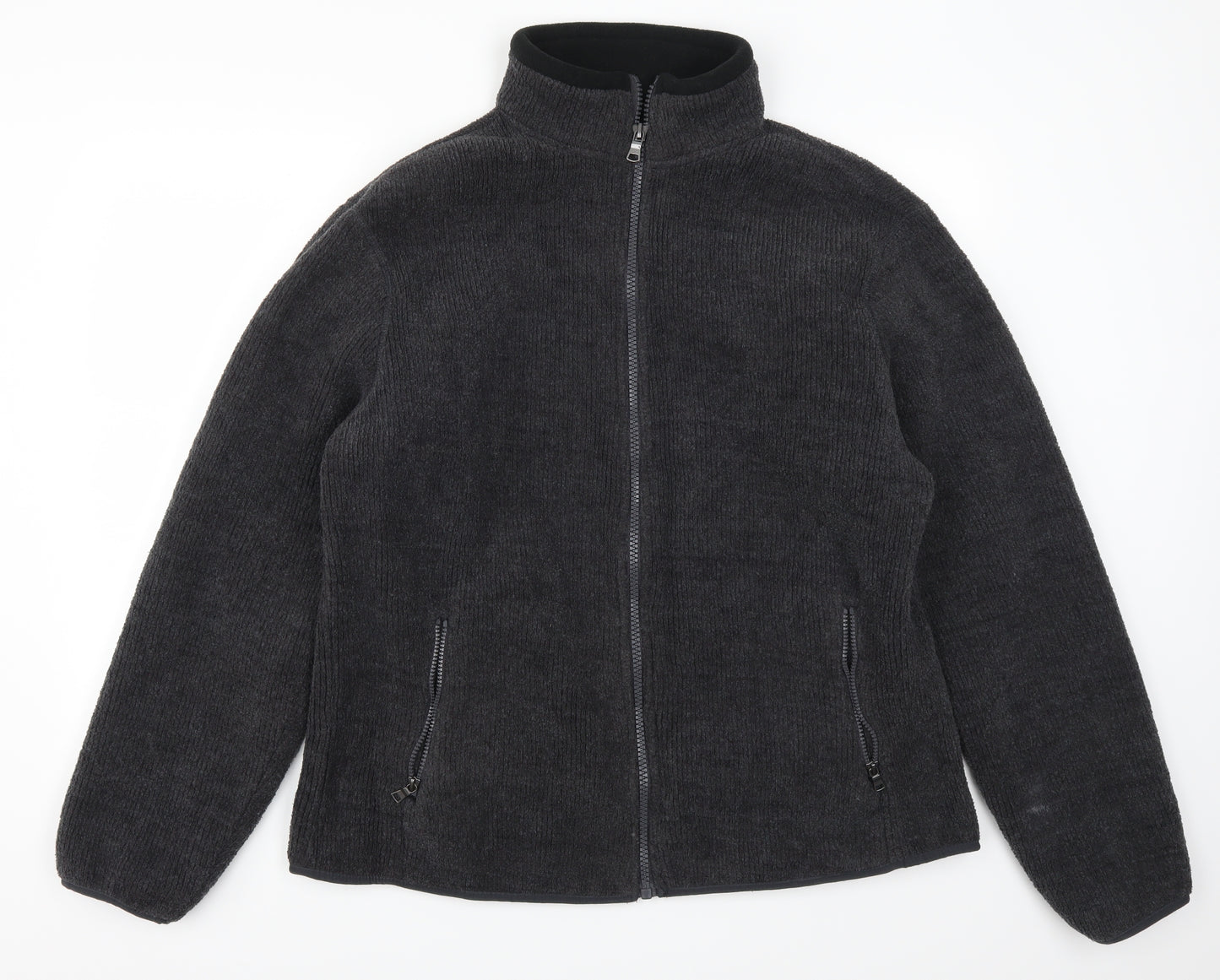 F&F Mens Grey  Fleece Jacket  Size XL
