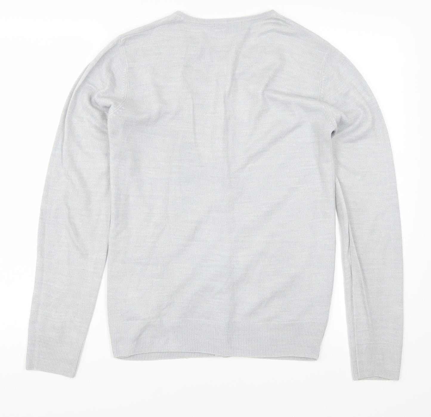 Marks and Spencer Womens Grey   Cardigan Jumper Size 8