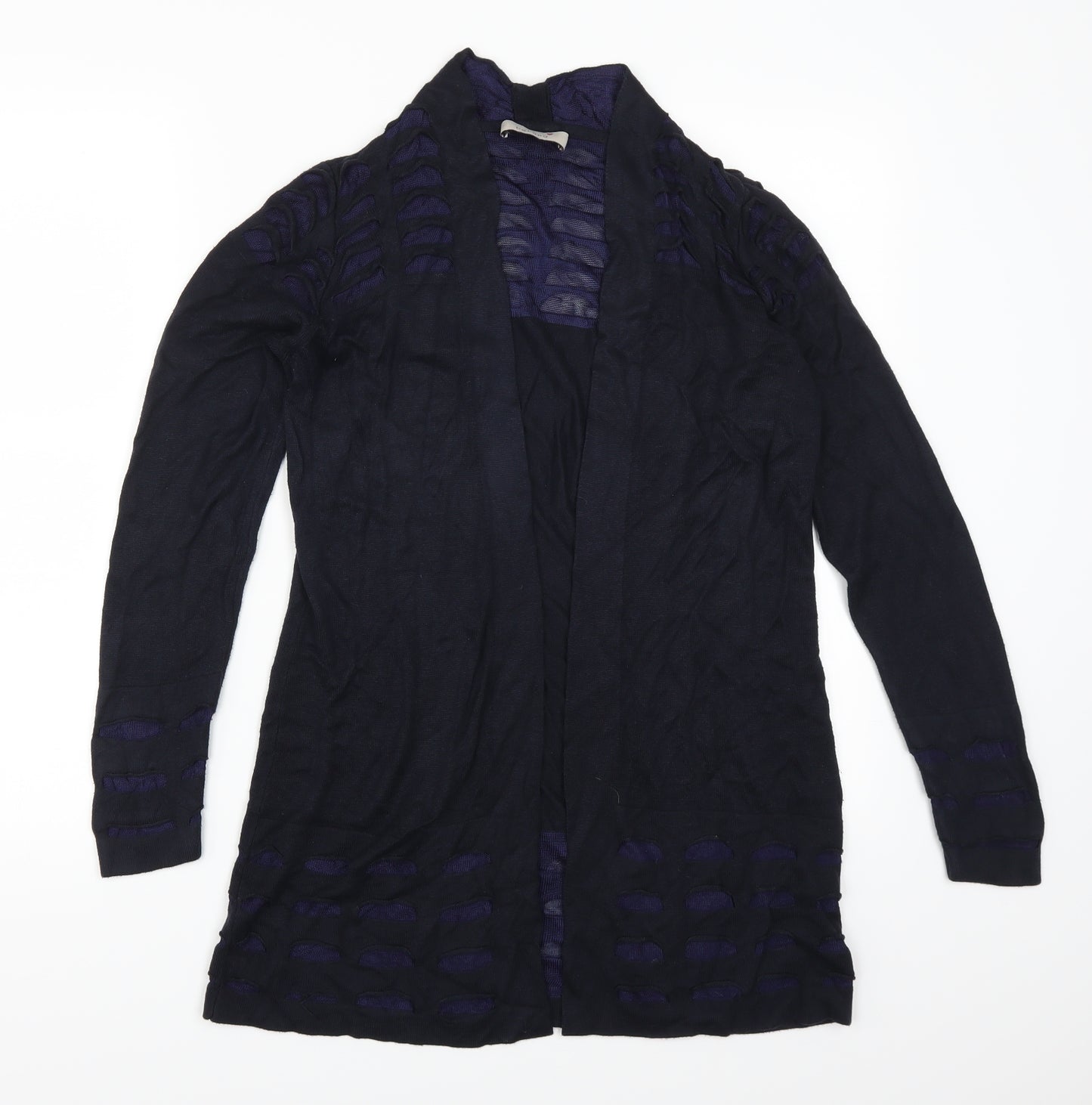 Per Una Womens Blue   Cardigan Jumper Size 8