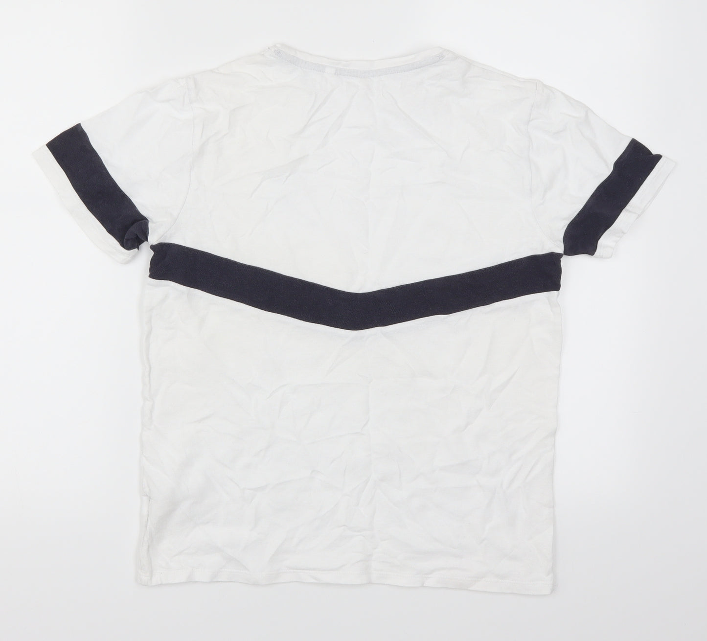 NEXT Boys White   Basic T-Shirt Size 13 Years  - #Connected