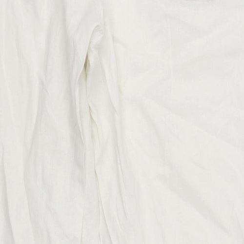 Wallis Womens White   Trousers  Size 16 L30 in