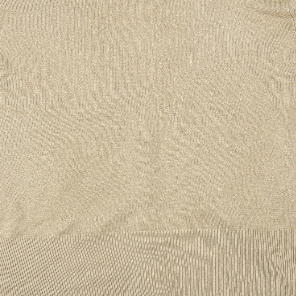 Soon Womens Beige   Cardigan Jumper Size 16