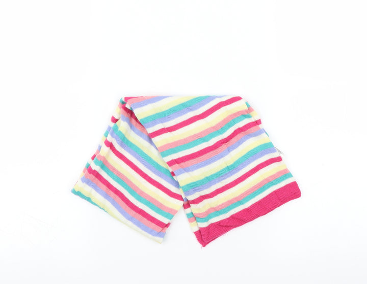 Mothercare Girls Multicoloured Striped Scarf Scarves & Wraps One Size