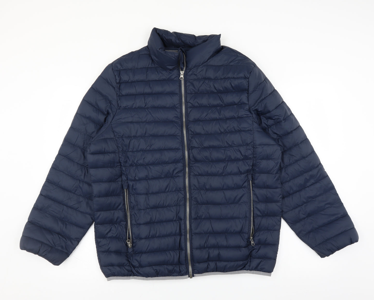 Livergy Mens Blue   Puffer Jacket Jacket Size 42